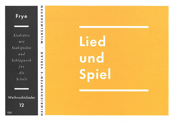 Song and Play, Vol. 12 | Karl Frye | Heinrichshofen publishing house