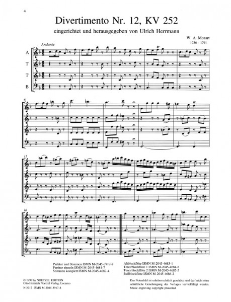 Divertimento Nr. 12