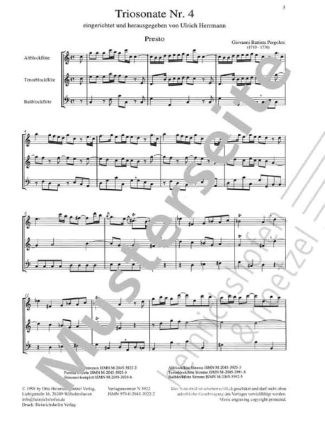 Triosonate Nr. 4