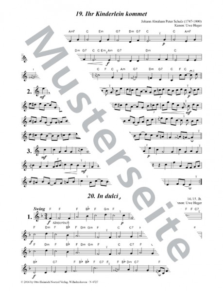 Weihnachtliche Straßenmusik (Sopran- | Tenorblockflöten)