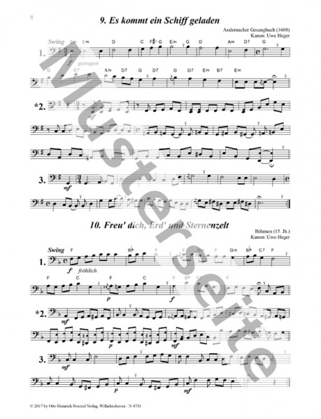 Weihnachtliche Straßenmusik