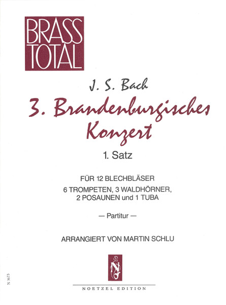 3rd Brandenburg Concerto 1st movement | Johann Sebastian Bach | Heinrichshofen publishing house 3rd Brandenburg Concerto 1st movement | Johann Sebastian Bach | Heinrichshofen publishing house
