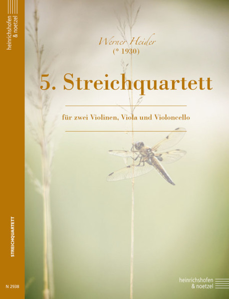 5. Steichquartett | Werner Heider | Heinrichshofen Verlag