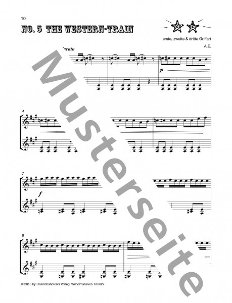 Wild West Fiddlemusic mit Susi und Eddi | Anja Elsholz | Heinrichshofen Verlag